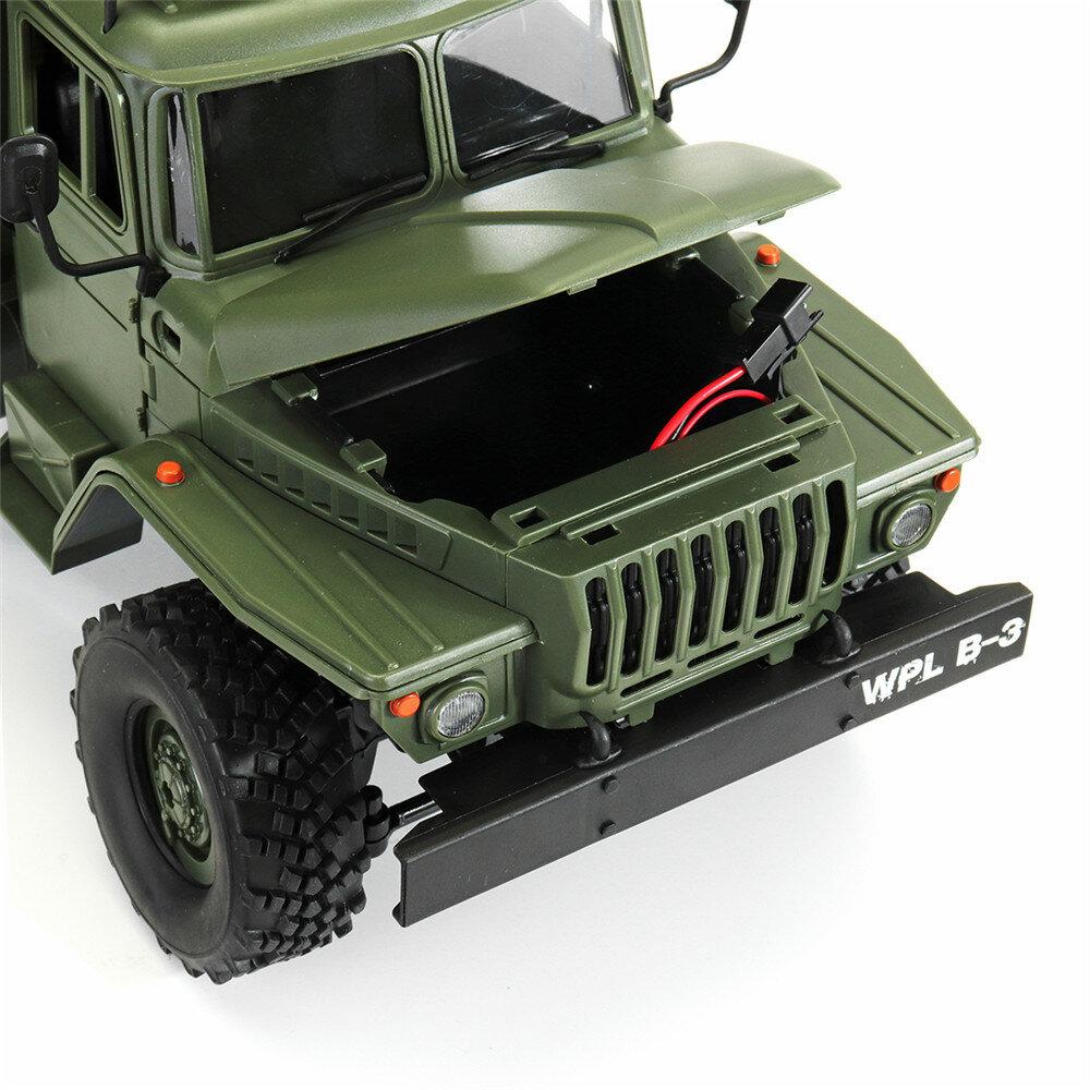 2.4G 6WD Rc Car Military Truck Rock Crawler Command Communication Vehicle RTR Toy