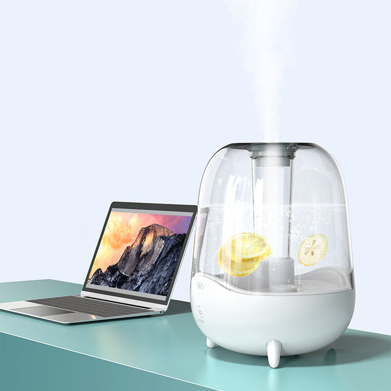 5L Large Capacity Crystal Air Humidifier 25W 280 ml/h Humidification Low Noise Operation 220V