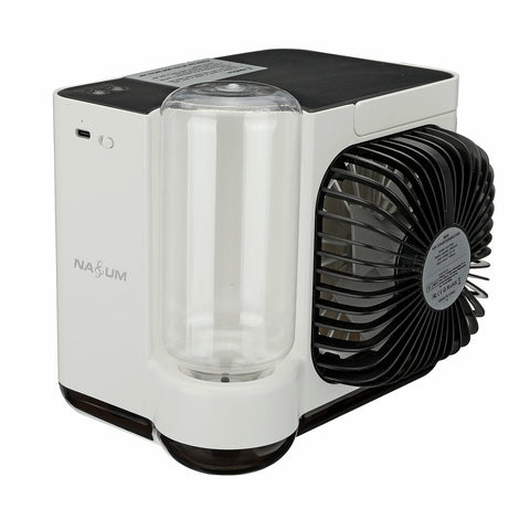 5-in-1 Mini Air Cooler 3 Wind Speed Adjustment 120 Wide Angle Rotation Air Humidification Condition Fan