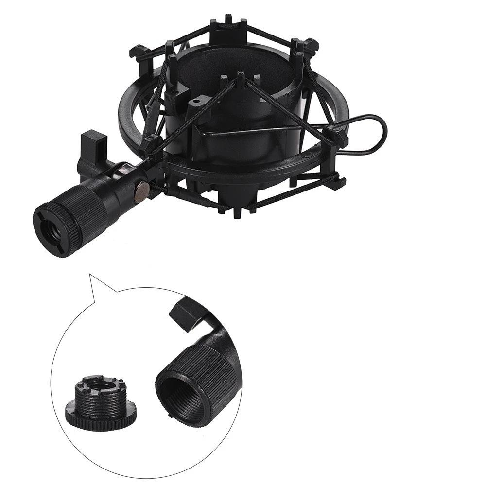 Univerdal Condenser Microphone Mic Shock Mount Holder Bracket Plastic