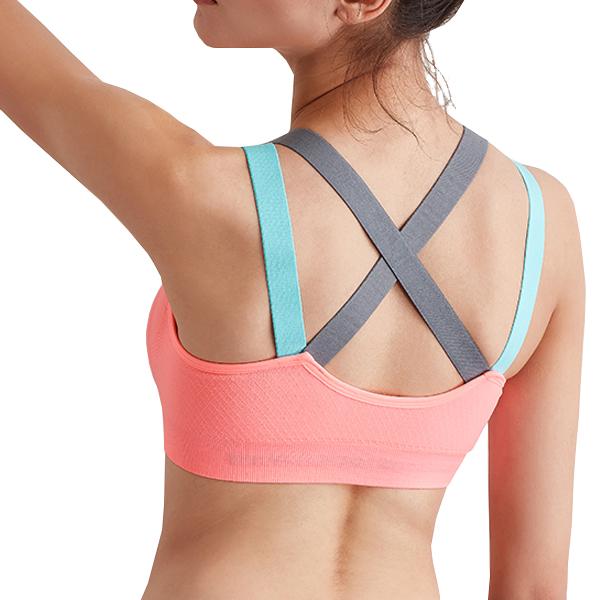 X Shape Back Sports Bra