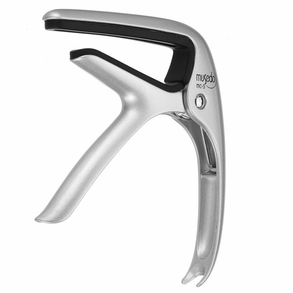 Acoustic Guitar Capo Quick Change Aluminum Alloy with Integrate Bridge Pin Puller for Folk Guitars