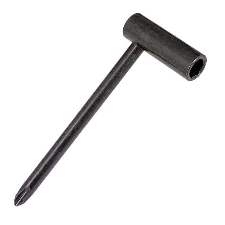 3PCS Truss Rod Wrench with Screwdriver Neck Wrench Black Metal Tool Adjustable For PRS Electric Guitar