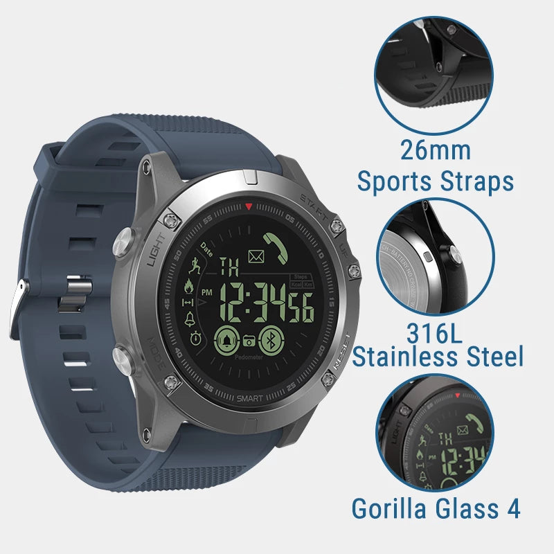 Flagship Rugged Smartwatch 33-Months Standby Time - JustgreenBox