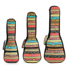 21 23 26 Inch Double Strap Soft Padded Oxford Cloth Ukulele Gig Bag