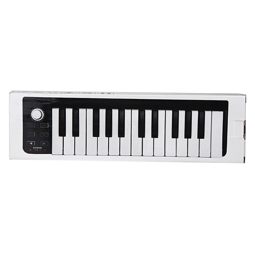 Portable Electronic MIDI Keyboard Mini 25 Key USB MIDI Controller