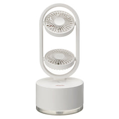 400ml Air Conditioner 3 Speed 7 Color Light 2000mAh Mini USB Air Fan Water-cooled Spray Fan