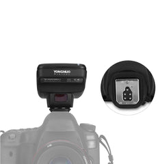 2.4G On-camera Flash Trigger Speedlite Wireless Transmitter with LCD Screen