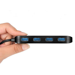 4 in 1 USB 3.0 HUB High Speed 5Gbps USB 3.0 Splitter with Individual Switch Control for PC Laptop Computer