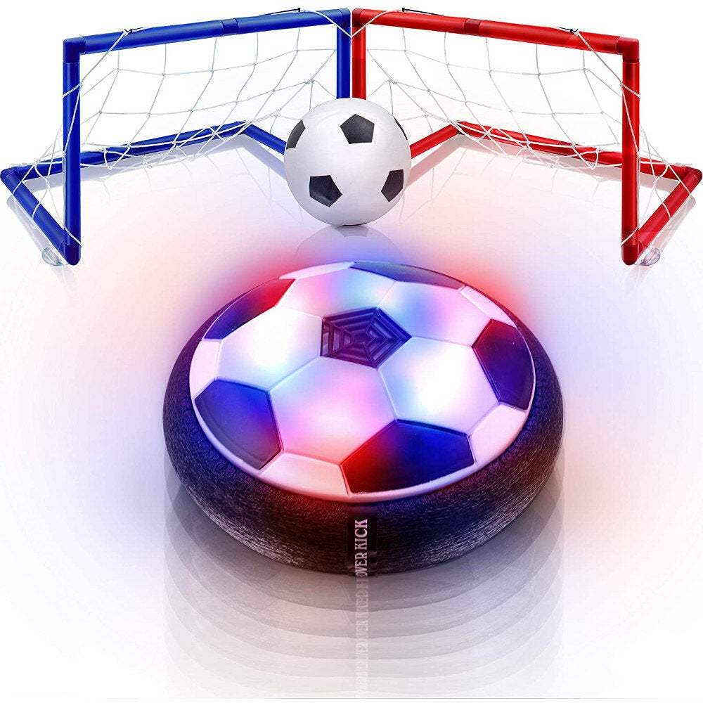 Hover Soccer Ball Set Rechargeable Air Soccer Indoor Outdoor Sports Ball Game for Boy Girl Best Gift Kids Game Toys