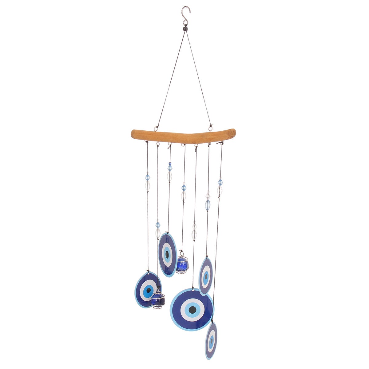 Wind Chime Wooden Creative Alloy Sheet 60cm Printing