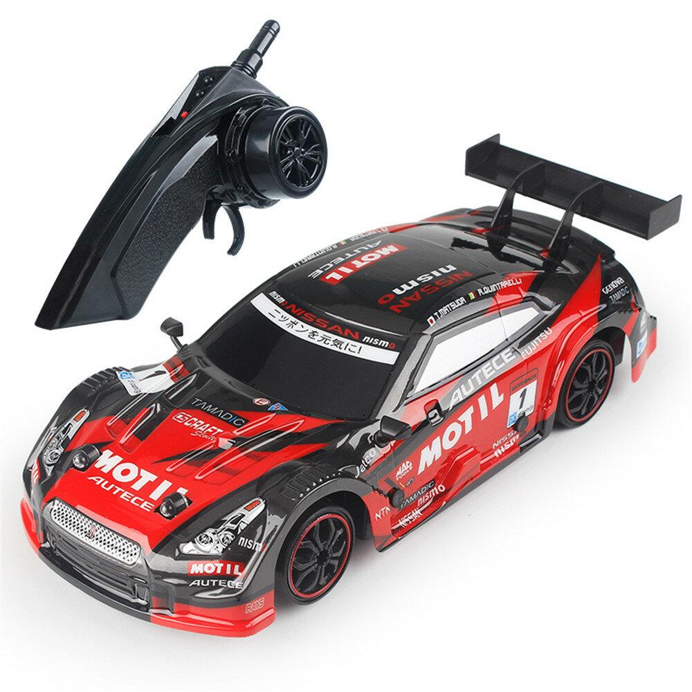 2.4G 4WD 28cm Drift Rc Car 28km/h With Front LED Light RTR Toy