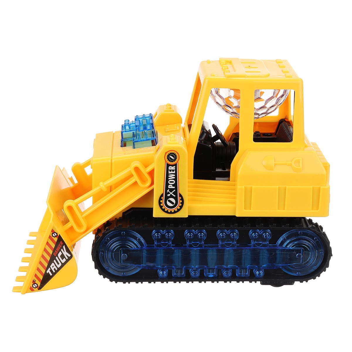 Electric LED Light Movable Truck Excavator Car Kid Xmas Gifts Toys
