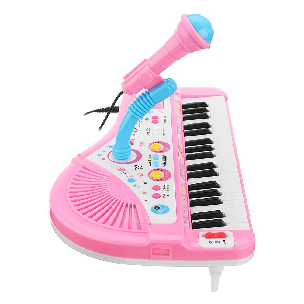 37 Keyboard Mini Electronic Multi-functional Piano With Microphone Educational Toy Piano For Kids