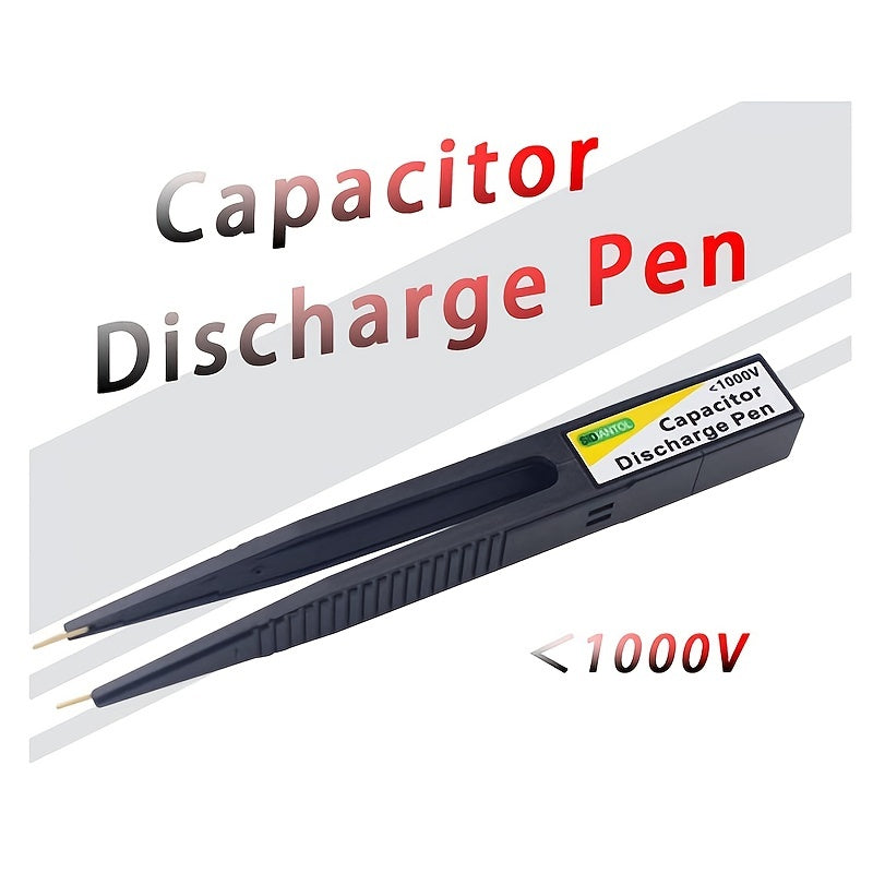 Plastic Capacitor Discharge Pen for Testing Switch Power Supply Flashlight Black