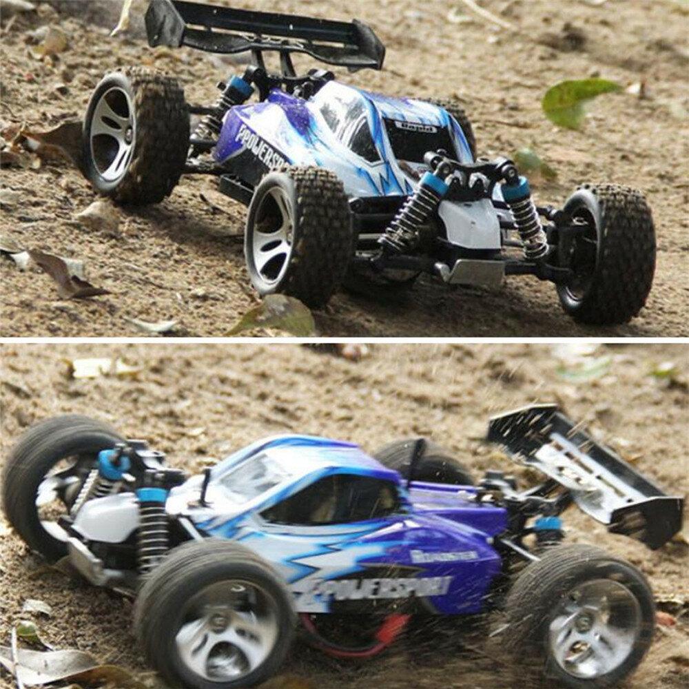 Rc Car with 2 Batteries Version 1/18 2.4G 4WD 50km/h Off Road Truck RTR Toy