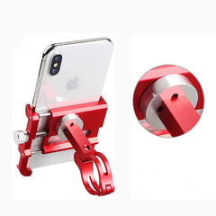 Aluminum Alloy Bike Phone Holder For iPhone X SE 7/8 Plus 6/6s Plus Samsung Galaxy s6/s7/s8/s9 Plus etc