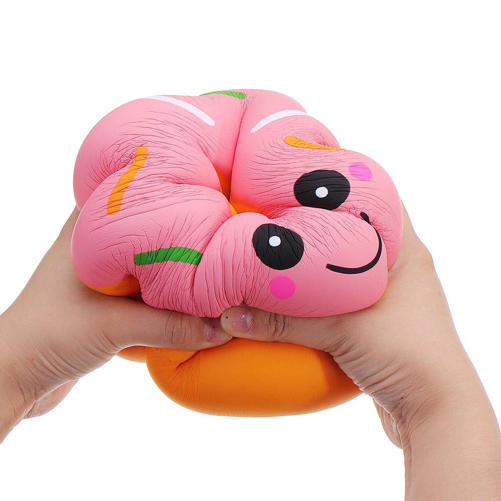 Huge Donut Squishy Jumbo 25*25*10CM Soft Slow Rising With Packaging Collection Gift Decor Giant Toy