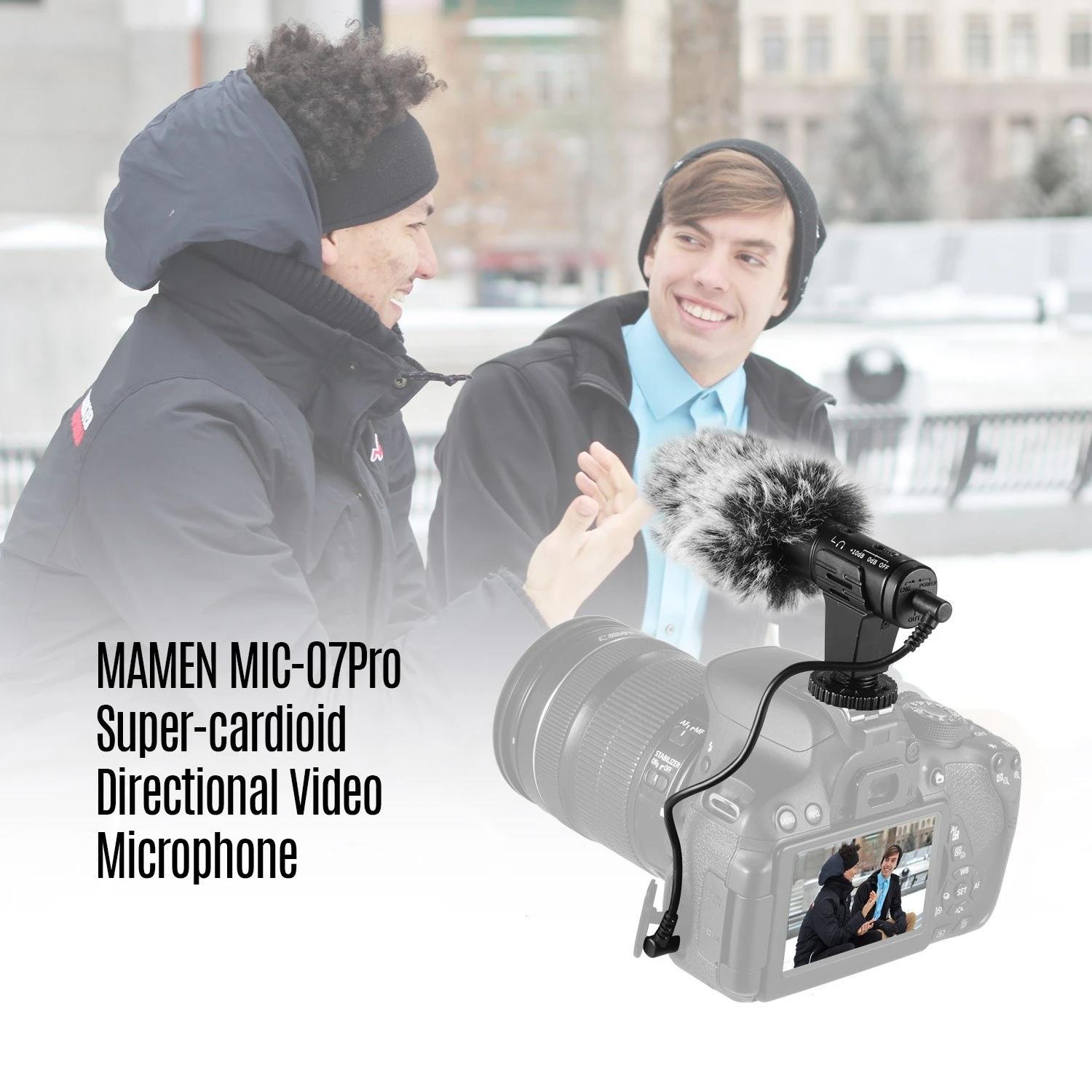 Metal Super-cardioid Directional Video Microphone