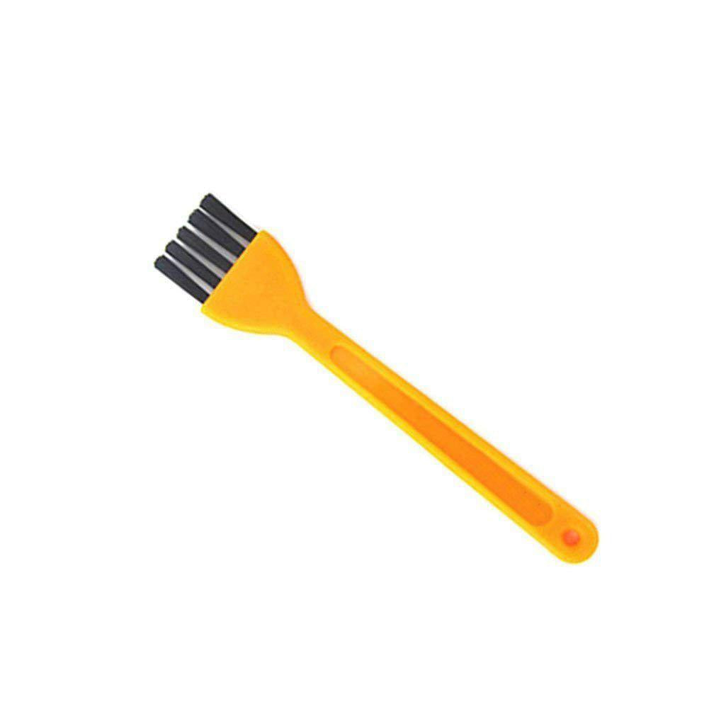 10PCs Replacements for Xiaomi Roborock Xiaowa Vacuum Cleaner Black Parts Accessories 6*5-arm Side brushes 2*Main Brushes 1*Yellow Brush 1*White