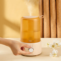 1L Air Humidifier Essential Oil Diffuser Mist Maker 88mm Large Diameter Water Shortage Protection for Home Bedroom Office 220V