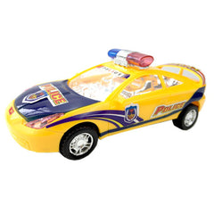 Childrens Electric Alloy Simulation Po lice Car Diecast Model Toy with LED Light and Music