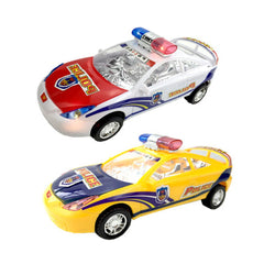 Childrens Electric Alloy Simulation Po lice Car Diecast Model Toy with LED Light and Music