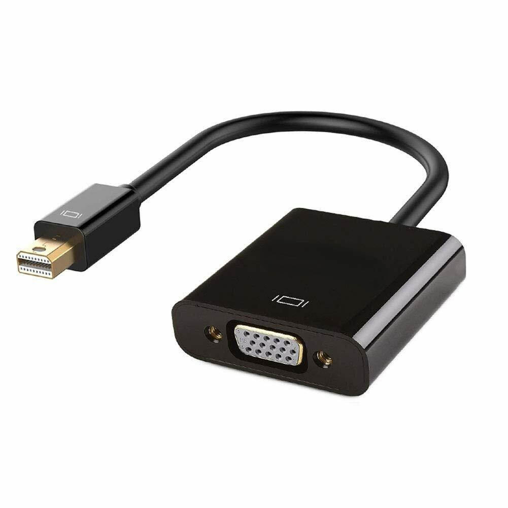 Mini Displayport Mini DP to VGA Adapter with Gold Plated Full HD 1080P 60HZ for PC Laptop MacBook