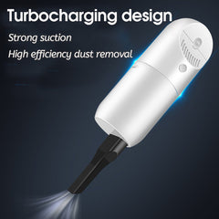 120W Car Vacuum Cleaner Portable Wet Dry Use Ligweight Handheld Duster 4500rpm 3500Pa Powerful Suction