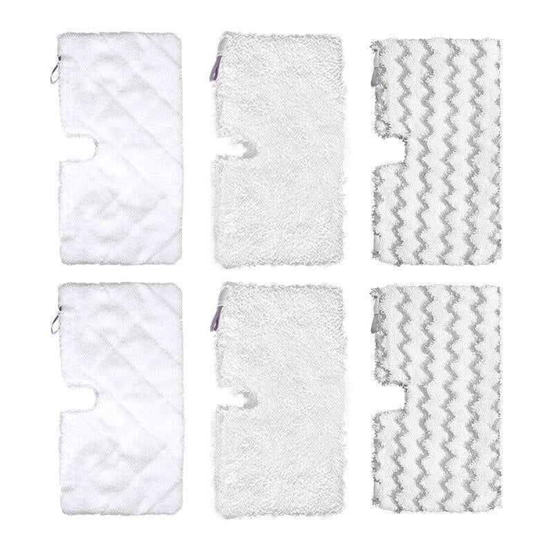 6pcs Washable Microfiber Mop Pads Replacements for Shark 3500 Steam Pocket Mop Parts Accessories