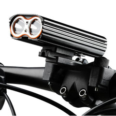 150° Large Floodlight Bicycle Headlight 4 Modes with USB Rechargeable