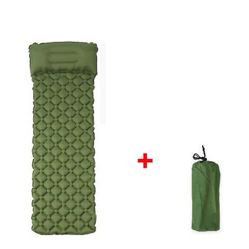 Waterproof Camping Mat Inflatable Mattress with Pillow in Tent for Travel Camping