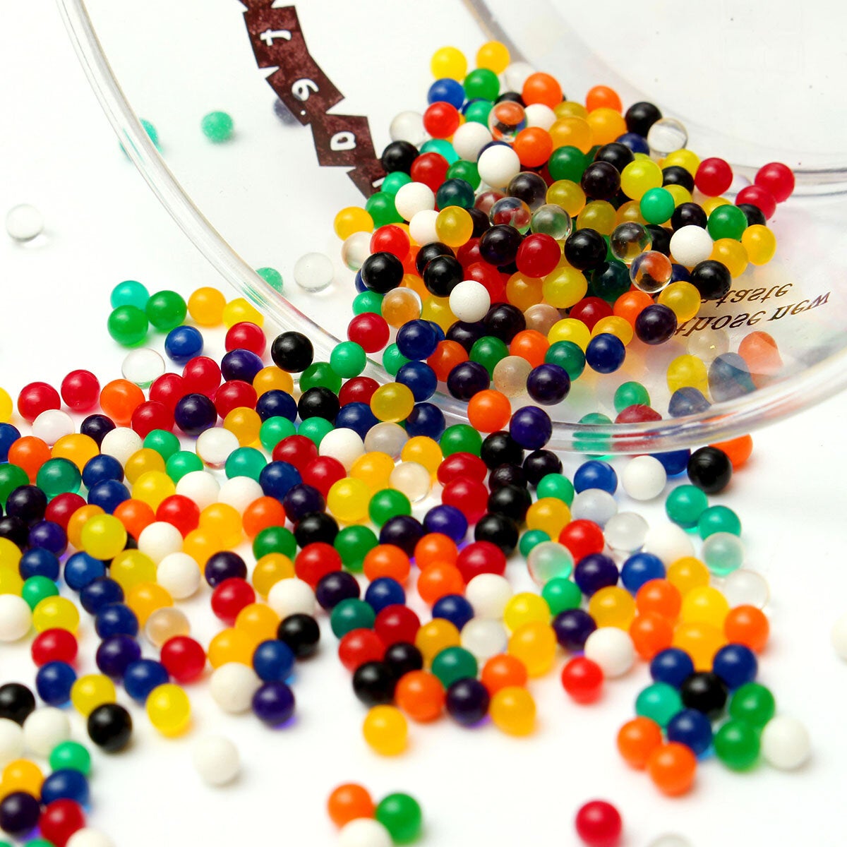 PVC Balls Crystal Soil Jelly Beads For Entertaining Decorative