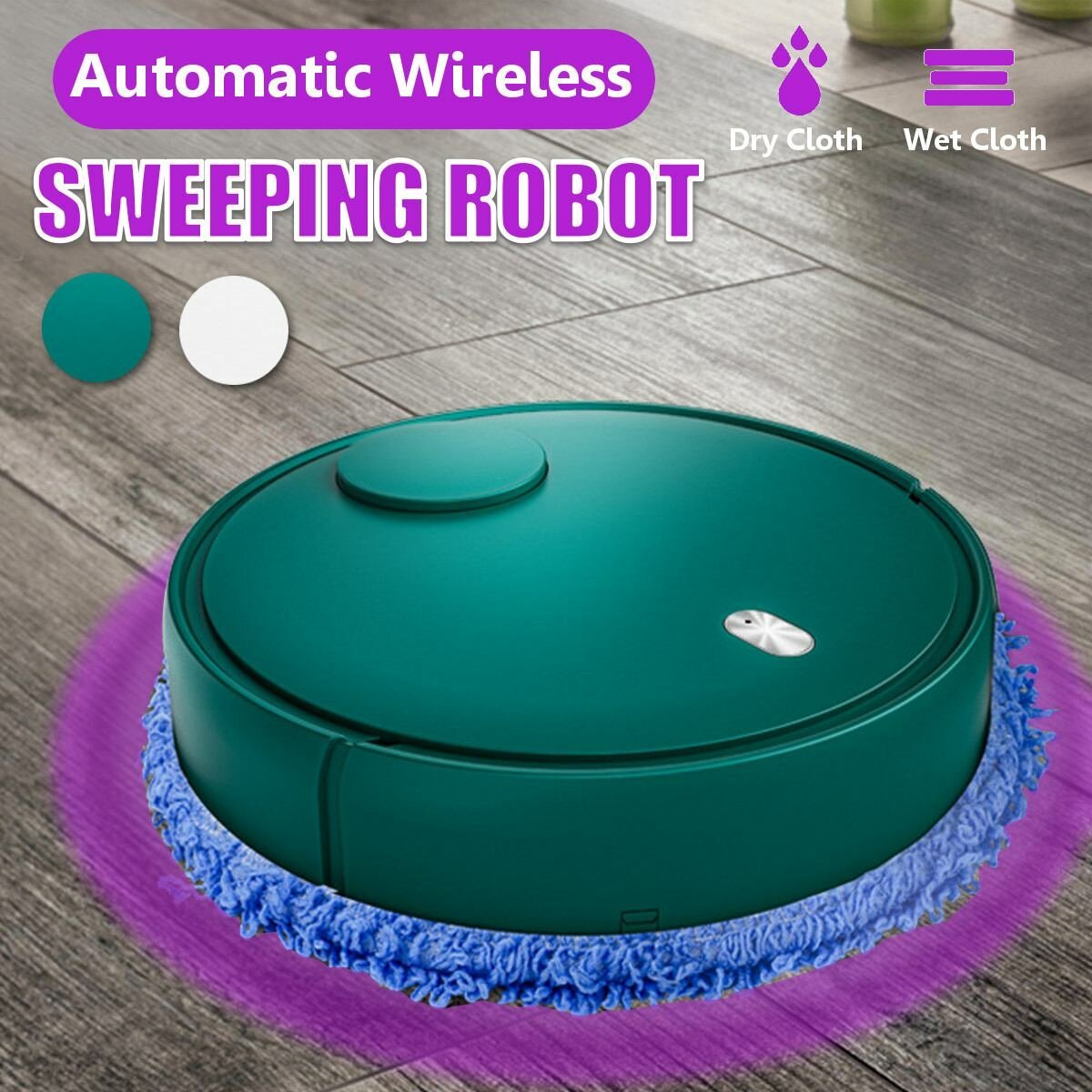 Automatic Robot Disinfection UV Household Charging Cleaning Mopping Machine