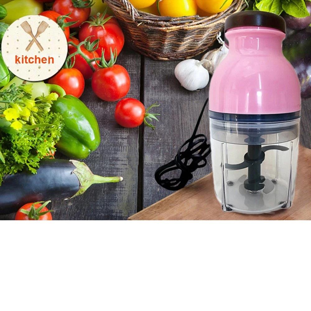 Portable Mini Meat Grinder 600ML Electric Vegetable Fruit Blender