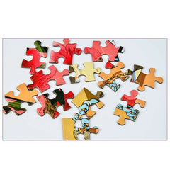 1000 Piece Jigsaw Puzzle Toy DIY Assembly Cardboard Landscapes Decompression Game