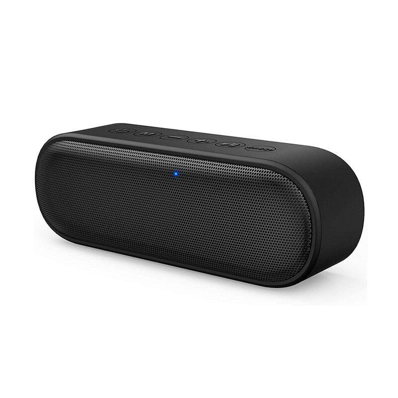 Portable Wireless bluetooth 5.0 Speaker Double Drivers Bass HD Sound TF Card Aux IPX7 Waterproof Speakers with Mic