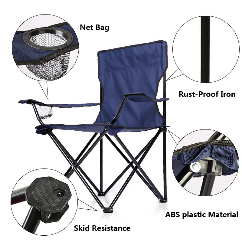 Portable Outdoor Folding Chair for Camping Fishing etc