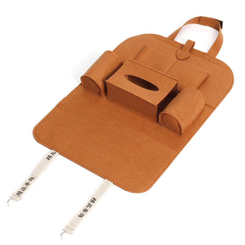Style Auto Car Seat Back Multi Pocket Storage Bag Organizer Holder Accessory 56x40cm
