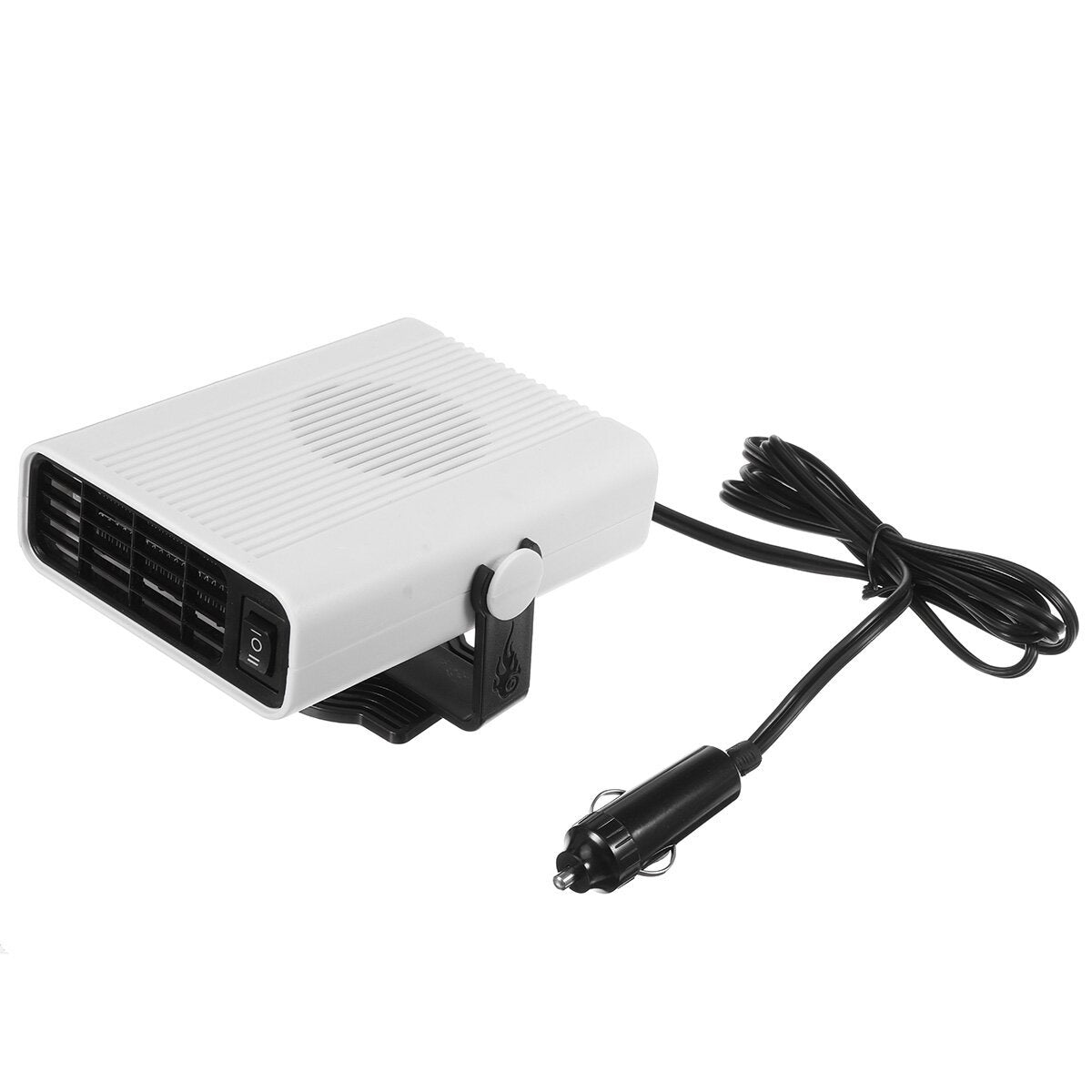 400W Car Portable Electric Heater 2 Modes Wind Heating Cooling Fan Defroster Demister Low Noise