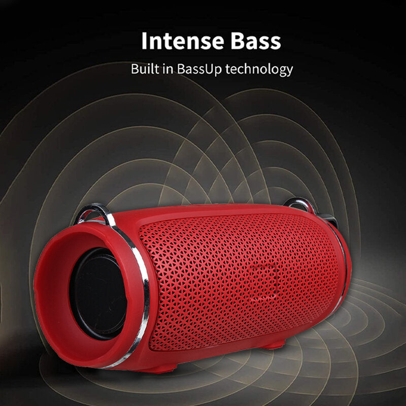 Portable Wireless Speaker bluetooth 5.0 Speaker Outdoor HiFi Support TF Card FM Radio Subwoofer