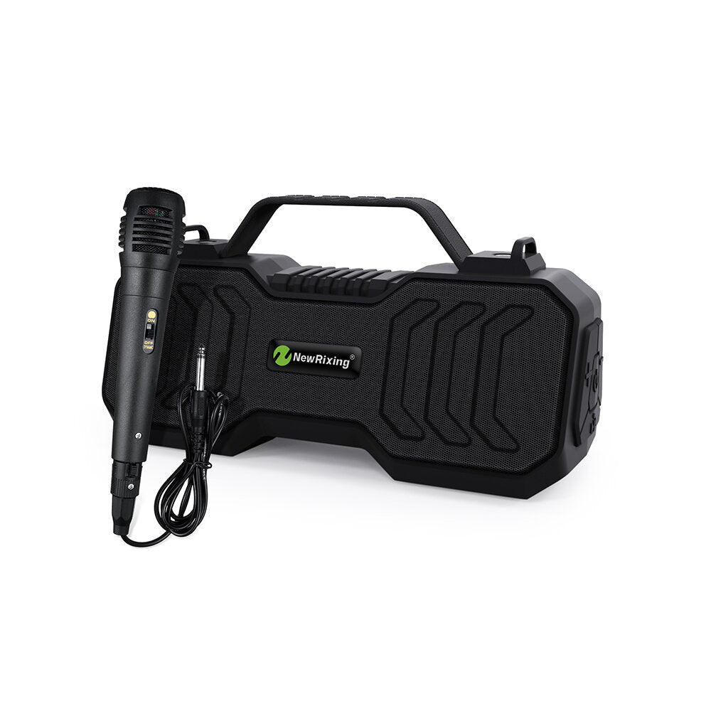 Wireless BT Speaker Portable Mini Vard Subwoofer With Extemal Microphone