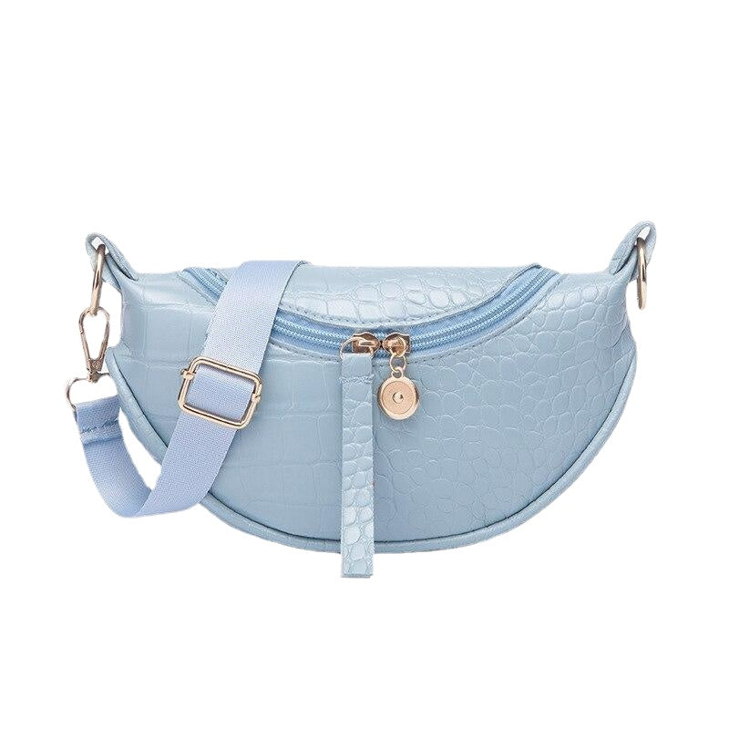 Women Adjustable Belt Waist Packs Chest Bag Zipper Waterproof PU Leather Bum Bags Travel Sprots Purse Phone Pouch Fanny Pack