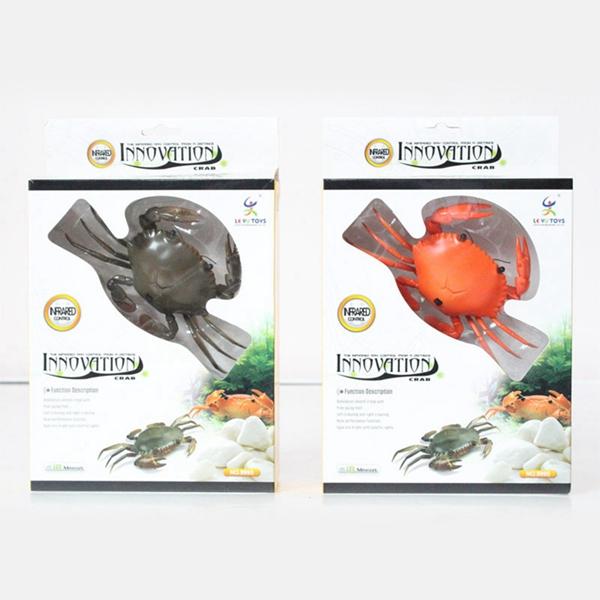 Infrared Remote Control Crab Simulation RC Animal Toy 9995