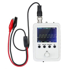 DSO Shell Oscilloscope with BNC-Clip Cable Probe and 2.4-inch Color TFT Display
