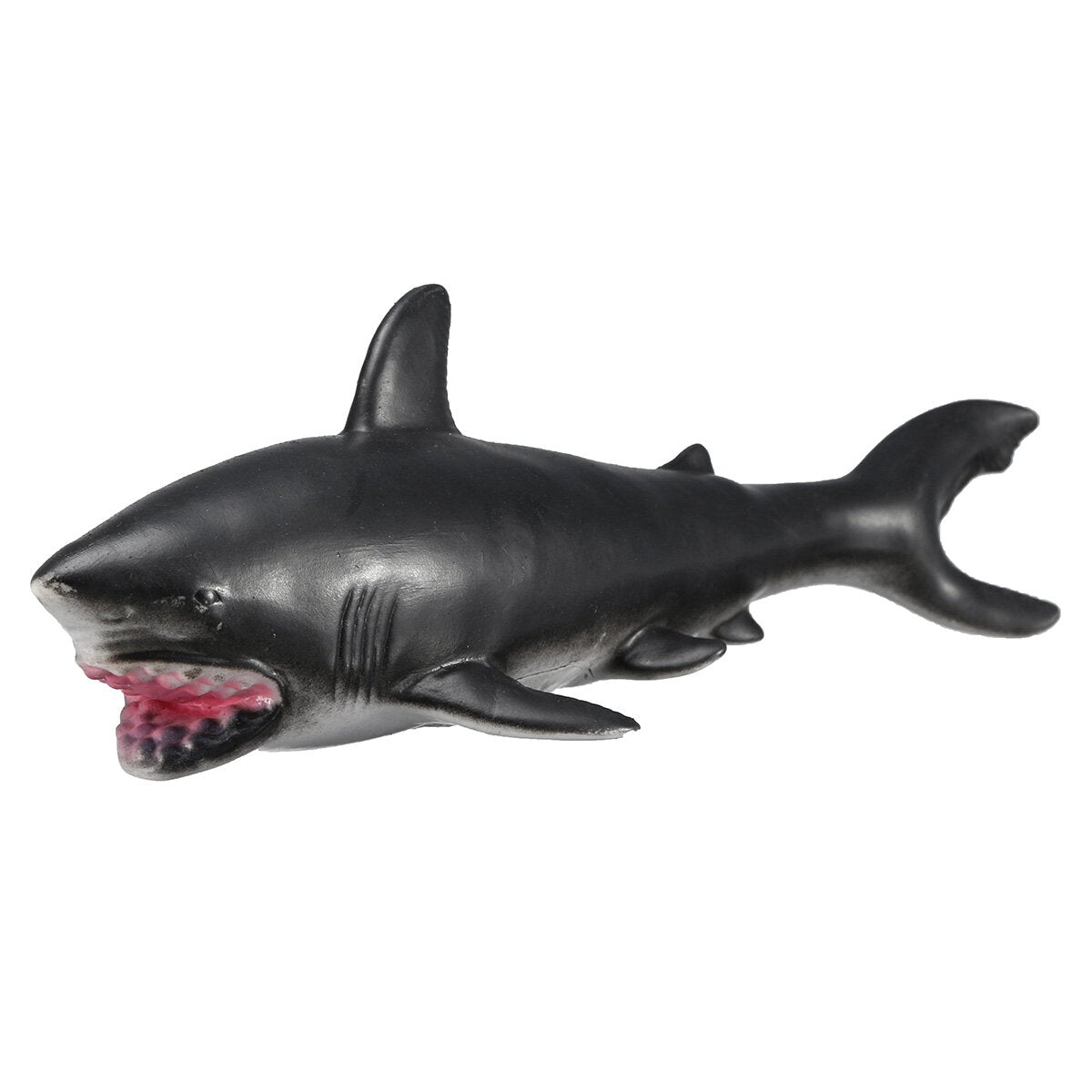 30cm White Shark Killer Whale Soft Model Toys Glue Material