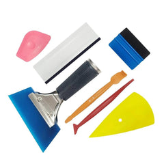 Car Window Tint Application Tools Kit, 7 Pcs Vehicle Glass Protective Film Installing Tool