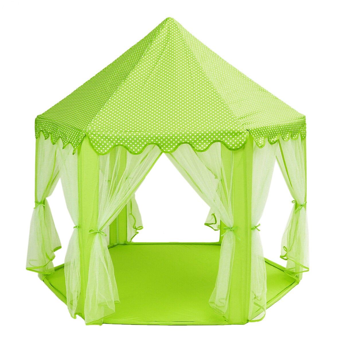 Portable Princess Castle Play Tent Activity Fairy House Fun Toy 55.1x55.1x53.1 Inch