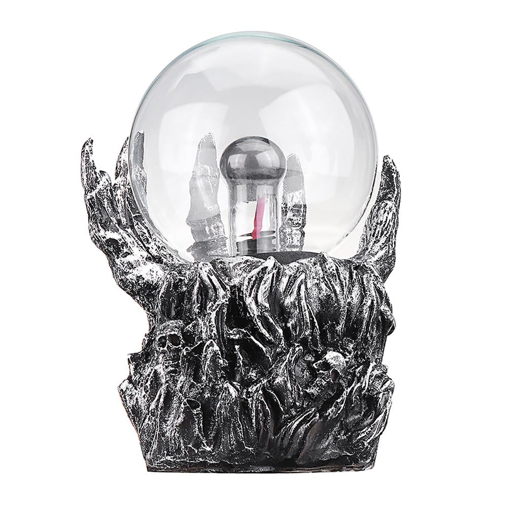 5.5 Inch Plasma Ball Skeleton Sphere Light Crystal Light Magic Desk Lamp Novelty Light Home Decor
