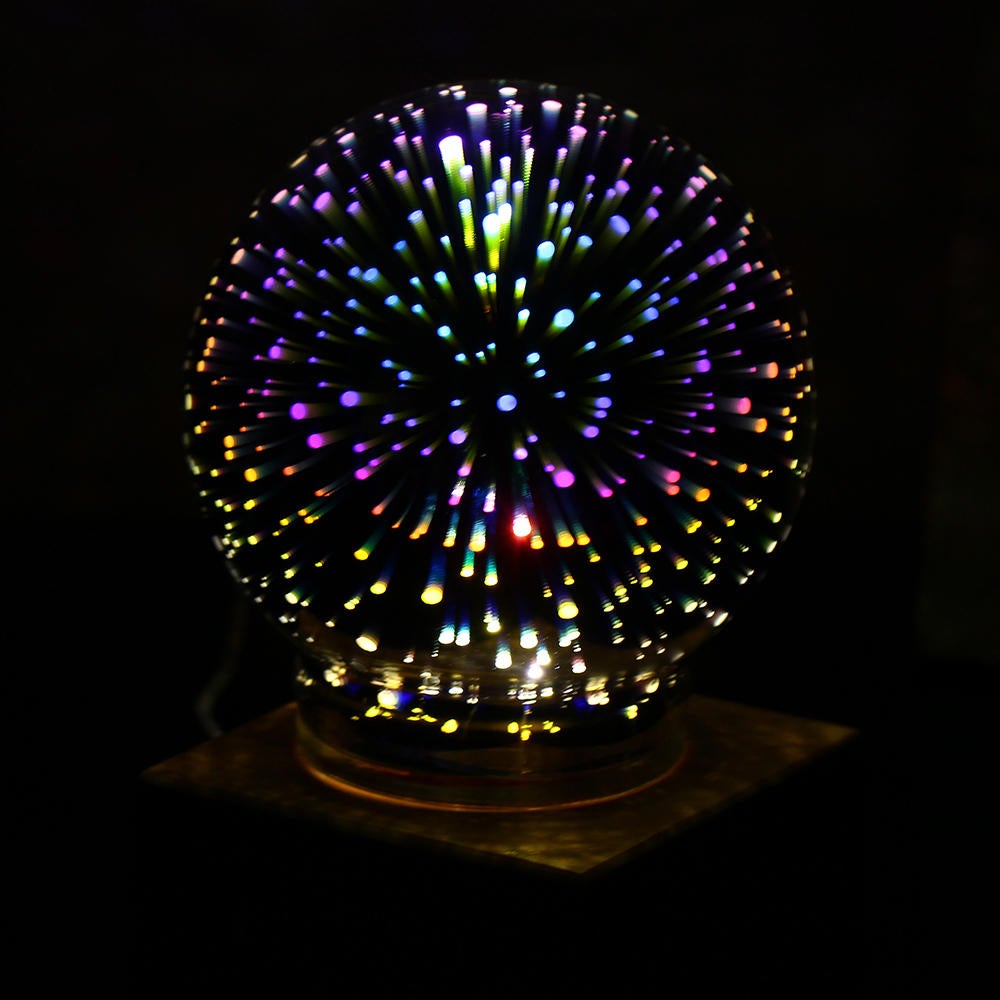 Upgrade USB Plasma Ball Sphere Lightning Light Crystal Desk Lamp Globe Laptop Decor